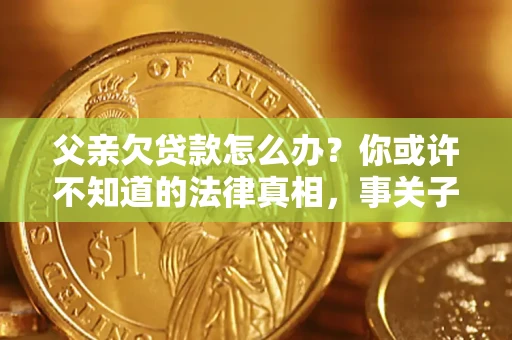 济南父亲欠贷款怎么办？你或许不知道的法律真相，事关子女未来