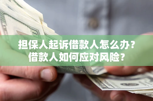 济南担保人起诉借款人怎么办？借款人如何应对风险？